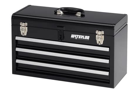 waterloo portable metal tool box replacement handle side|waterloo tool chest slide replacement.